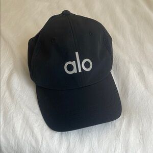 Alo Black Baseball Cap